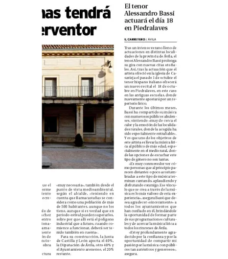 Alessandro Bassi Tenor