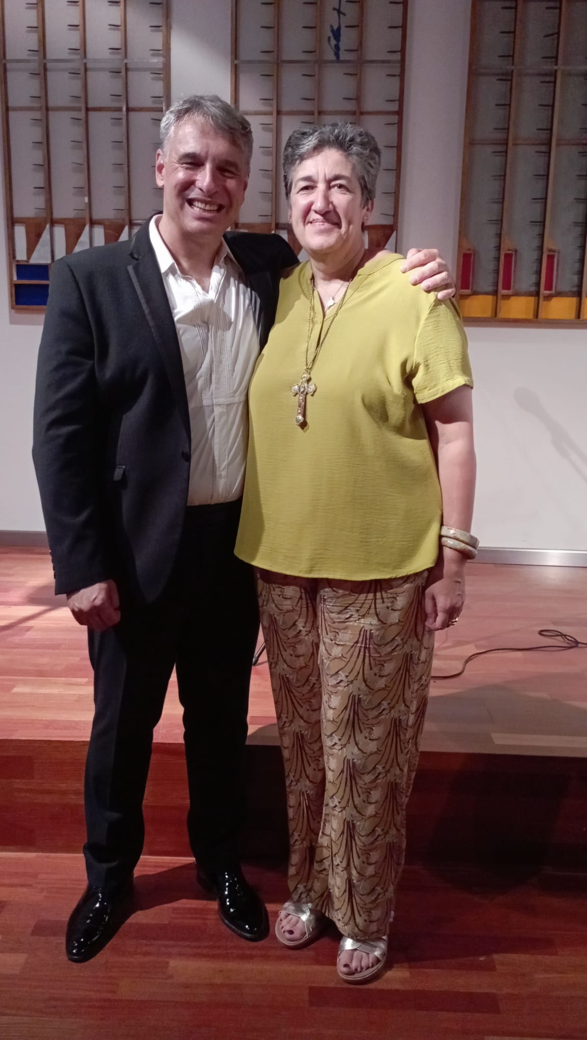 Alessandro Bassi con Ana Velázquez en Fontiveros