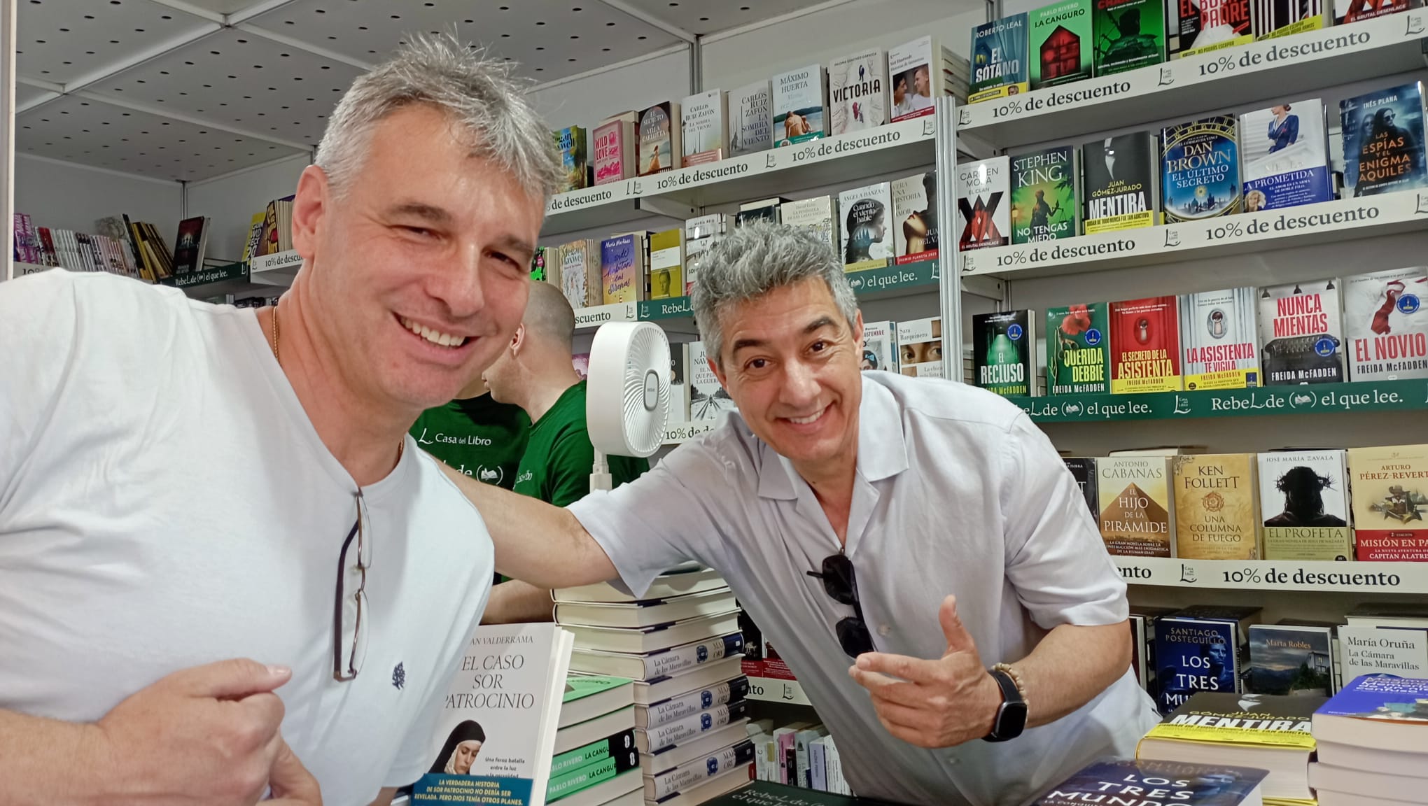 Alessandro Bassi con Juan Valderrama