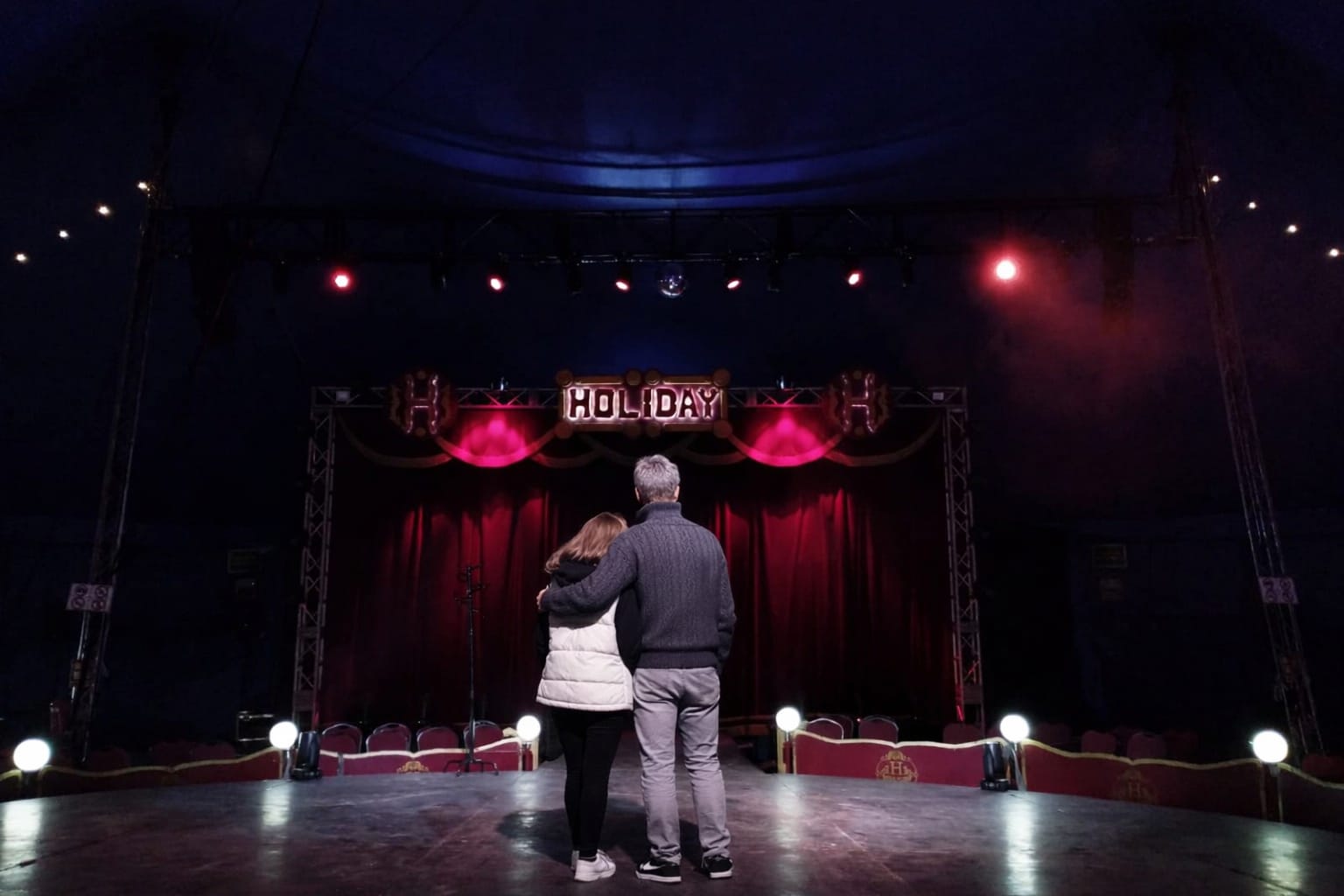 Instante en el circo